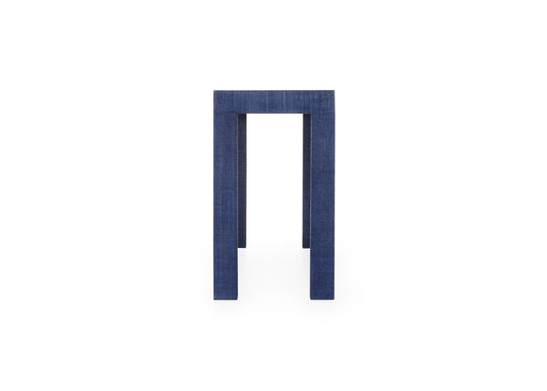 Chelsea House Sanibel Blue Raffia Console Table By Jamie Merida — Parsons-Style Entryway, Durable Lacquer Finish 385238
