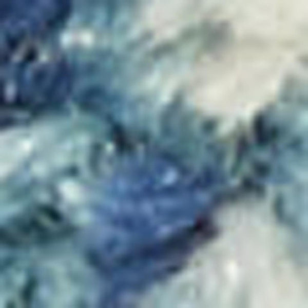 HomeRoots 5' Abstract Area Rug in Blue and Ivory - Modern Design for Stylish Living Rooms and Home Offices 5' X 7' Rectangle 385298