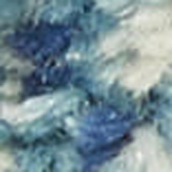 HomeRoots 5' Abstract Area Rug in Blue and Ivory - Modern Design for Stylish Living Rooms and Home Offices 5' X 7' Rectangle 385298