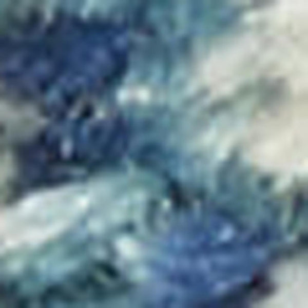 HomeRoots 5' Abstract Area Rug in Blue and Ivory - Modern Design for Stylish Living Rooms and Home Offices 7' X 10' Rectangle 385371