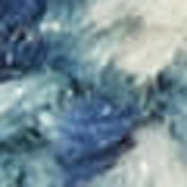 HomeRoots 5' Abstract Area Rug in Blue and Ivory - Modern Design for Stylish Living Rooms and Home Offices 8' X 10' Rectangle 385372