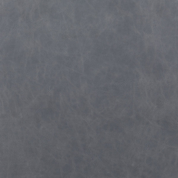 Homeroots Gray And Black Adjustable Swivel Faux Leather Rolling Office Chair  Steel 385444