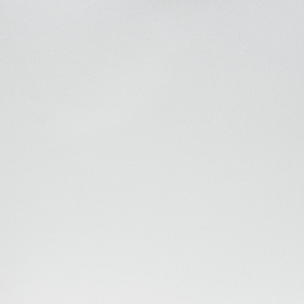 Homeroots White And Silver Adjustable Swivel Faux Leather Rolling Conference Office Chair  Steel 385451