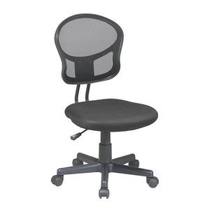 OSP Home Furnishings Mesh Task chair Black