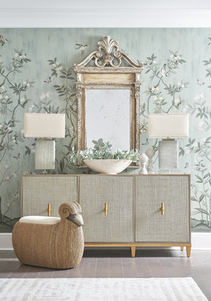 Chelsea House Artichoke Ceramic Finial Gray By Bill Cain — 12.5" Sculptural French-Style Pedestal Accent For Mantel 385533