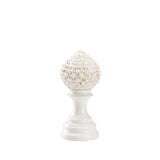 Artichoke Finial White/Cream 385534 Chelsea House