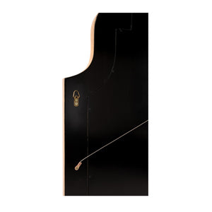 Chelsea House Radison Antique White Full-Length Mirror With Gold Leaf Edge, 66" X 42" Vintage Designer Statement 385555