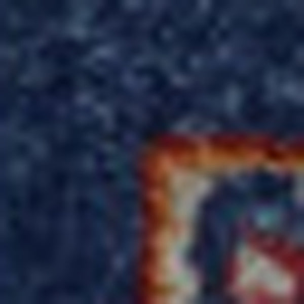 Homeroots 8' X 10' Blue And Ivory Power Loom Area Rug  Polypropylene 385652