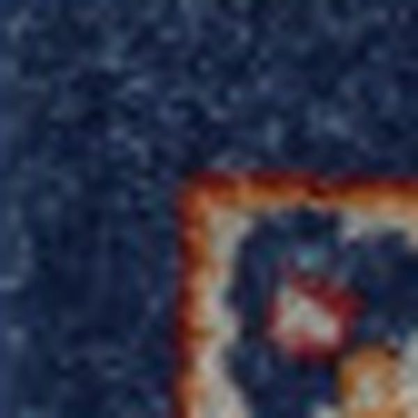 Homeroots 8' X 10' Blue And Ivory Power Loom Area Rug  Polypropylene 385652