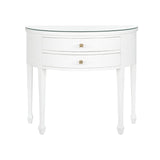 George III Demilune White/Cream 385702 Chelsea House