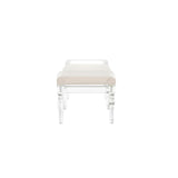 Masters Acrylic Bench Brown 385703 Chelsea House