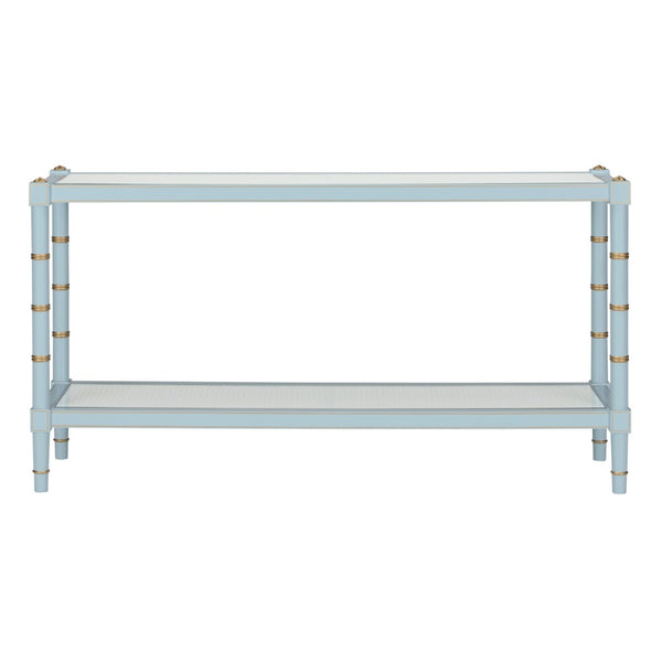 Conner Cane Console Blue 385708 Chelsea House