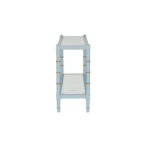 Conner Cane Console Blue 385708 Chelsea House