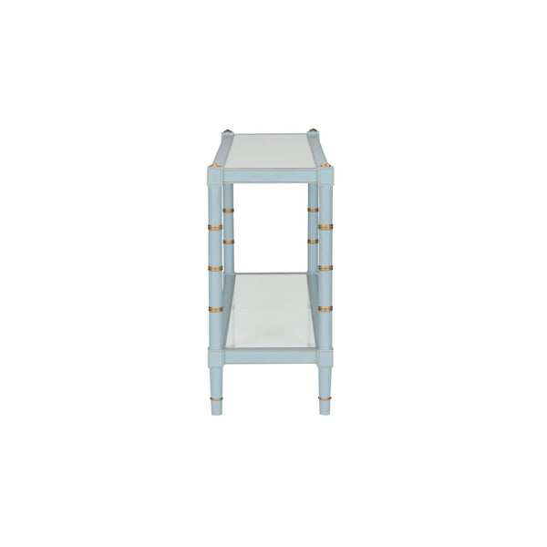 Conner Cane Console Blue 385708 Chelsea House
