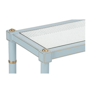Conner Cane Console Blue 385708 Chelsea House