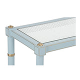 Conner Cane Console Blue 385708 Chelsea House