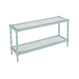 Conner Cane Console Blue 385708 Chelsea House