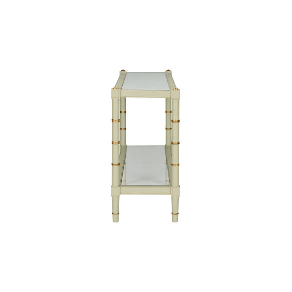 Conner Cane Console Green 385711 Chelsea House