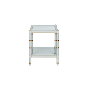 Conner Cane Cocktail Table Gray 385712 Chelsea House