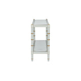 Conner Cane Console Gray 385714 Chelsea House