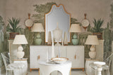 Aqueduct Cocktail Table White/Cream, Gold 385717 Chelsea House