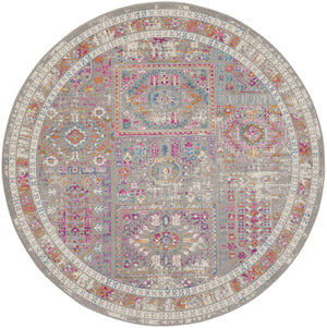HomeRoots 7' Gray and Ivory Abstract Distressed Area Rug – Stylish, Durable, and Low-Maintenance for Any Space 8? 385729