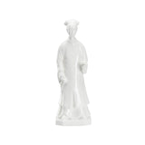 Chinese Woman Figurine White/Cream 385740 Chelsea House