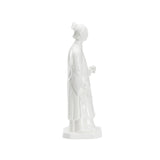 Chinese Woman Figurine White/Cream 385740 Chelsea House