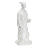 Chinese Woman Figurine White/Cream 385740 Chelsea House