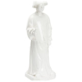 Chinese Man Figurine White/Cream 385741 Chelsea House