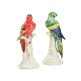 Large Parrots with Cherries - Pair Red, Green 385743 Chelsea House