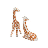 Giraffes - Pair White/Cream, Orange 385746 Chelsea House