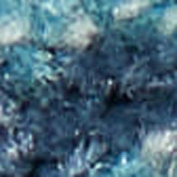 HomeRoots 5' Blue and Ivory Medallion Distressed Area Rug - Timeless Vintage Elegance for Any Space 5?x7? 385747