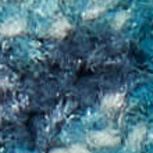 HomeRoots 5' Blue and Ivory Medallion Distressed Area Rug - Timeless Vintage Elegance for Any Space 5?x7? 385747