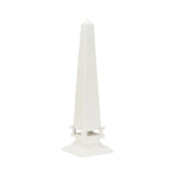 White Neoclassical Obelisk