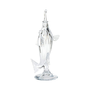 Chelsea House Hand Blown Fish Decanter — 1810 London Reproduction, 17" Display-Ready Art Glass Decanter For Barry 385771