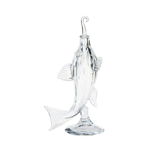 Chelsea House Hand Blown Fish Decanter — 1810 London Reproduction, 17" Display-Ready Art Glass Decanter For Barry 385771