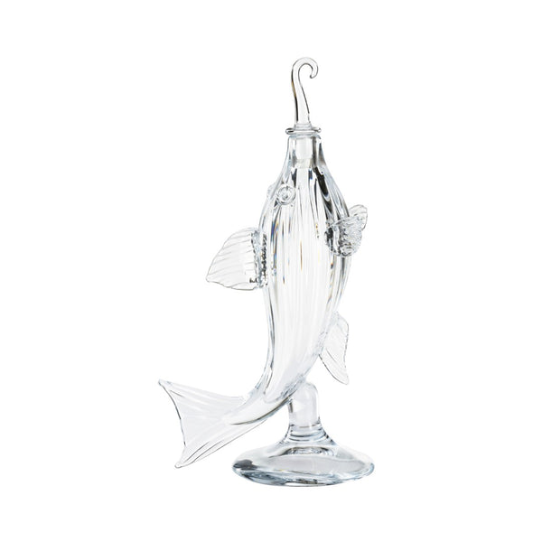 Chelsea House Hand Blown Fish Decanter — 1810 London Reproduction, 17" Display-Ready Art Glass Decanter For Barry 385771