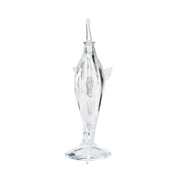 Chelsea House Hand Blown Fish Decanter — 1810 London Reproduction, 17" Display-Ready Art Glass Decanter For Barry 385771