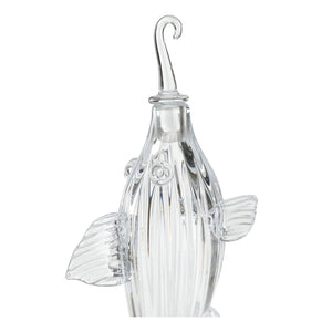 Chelsea House Hand Blown Fish Decanter — 1810 London Reproduction, 17" Display-Ready Art Glass Decanter For Barry 385771