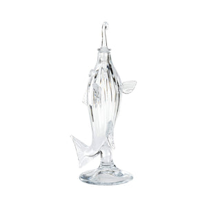 Hand Blown Fish Decanter Clear 385771 Chelsea House