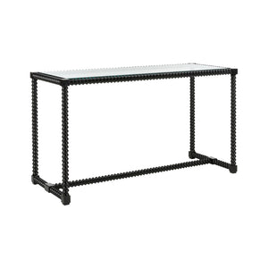 Twisted Console Table Black 385792 Chelsea House