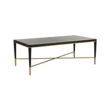 Hamlet Cocktail Table Black, Gold 385794 Chelsea House