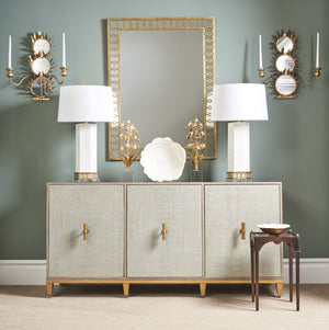 Chelsea House Kent Mahogany Drinks Table By Jamie Merida — Regency-Inspired 21" Accent Table With Brass Balls, Compact Elegance 385800