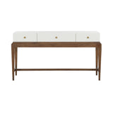 Emery Console White/Cream, Brown 385814 Chelsea House