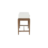 Emery Console White/Cream, Brown 385814 Chelsea House