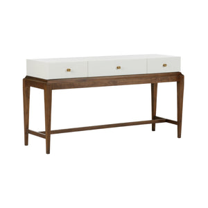 Emery Console White/Cream, Brown 385814 Chelsea House