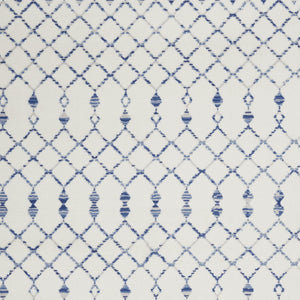 Homeroots 5' X 7' Ivory Geometric Berber Area Rug Ivory Polypropylene 385827