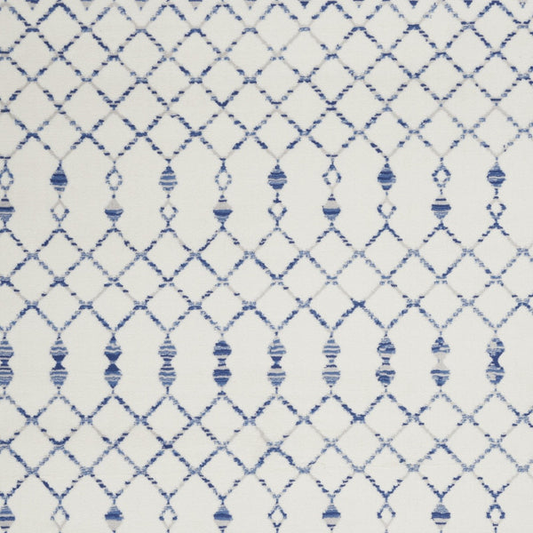 Homeroots 5' X 7' Ivory Geometric Berber Area Rug Ivory Polypropylene 385827