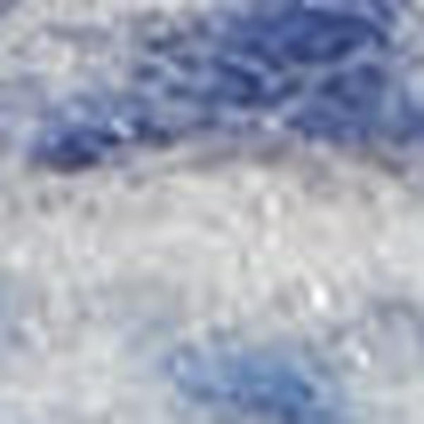 HomeRoots 6' Elegant Blue and Gray Floral Area Rug - Durable, Stain-Resistant Design for High-Traffic Spaces 6' X 9' 385834
